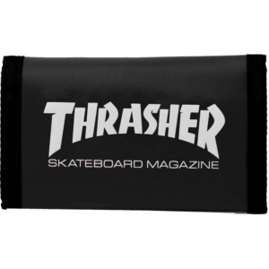thrasher wallet tri-fold skate mag (black)