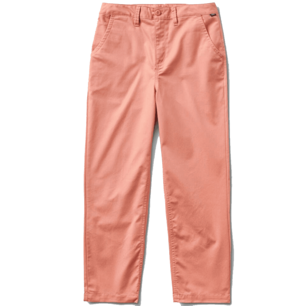 vans pants girls skate chino authentic (terra cotta)