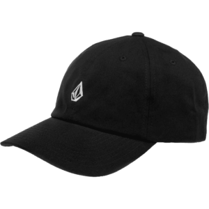 volcom cap 6 panel adj full stone (black)