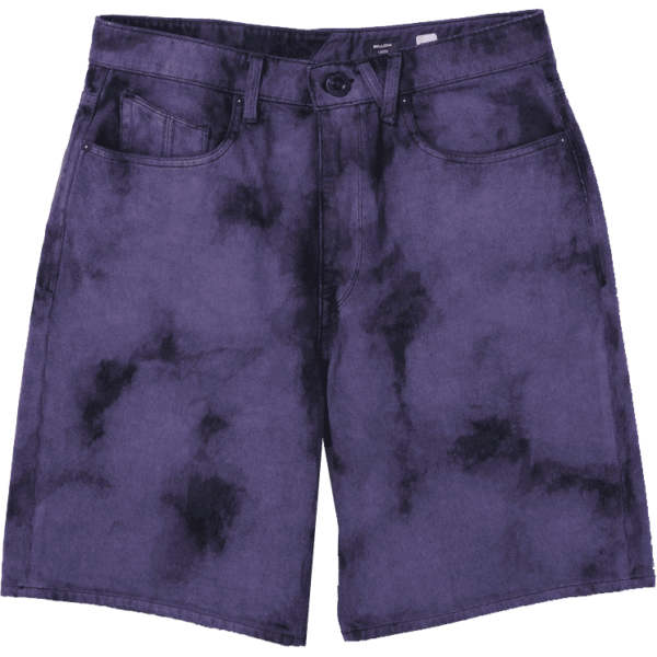 volcom short billow (deep purple)