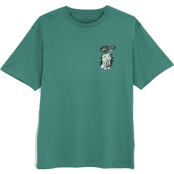 volcom tee shirt bsc santi stoned (sea green)