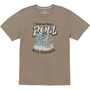 volcom tee shirt budz (tek)