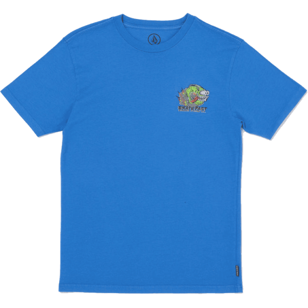 volcom tee shirt kids sst skate fast (patriot blue)