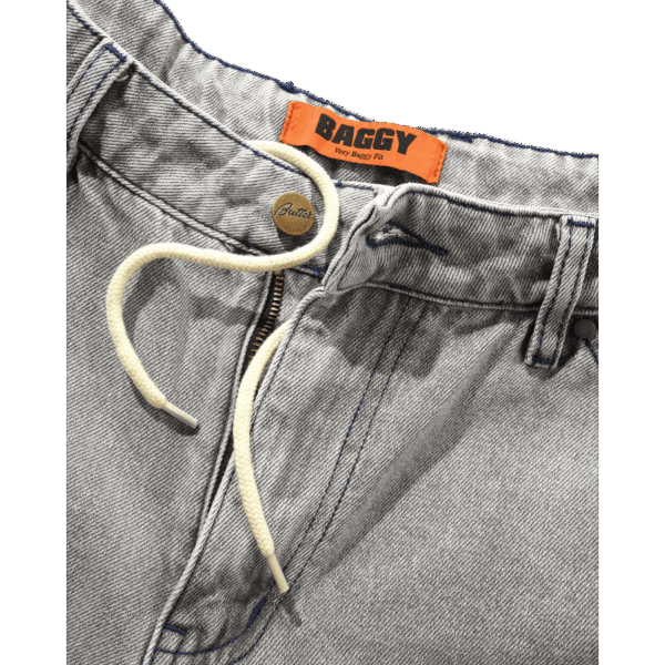 butter goods pants denim encounter (washed soft grey)