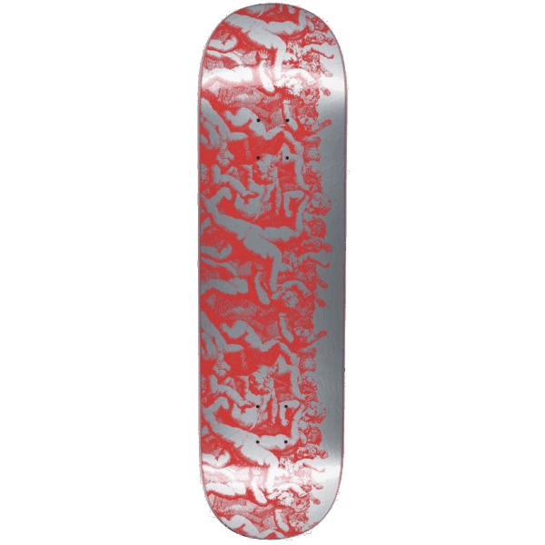 fucking awesome board cherub fight (red/silver) 8.38