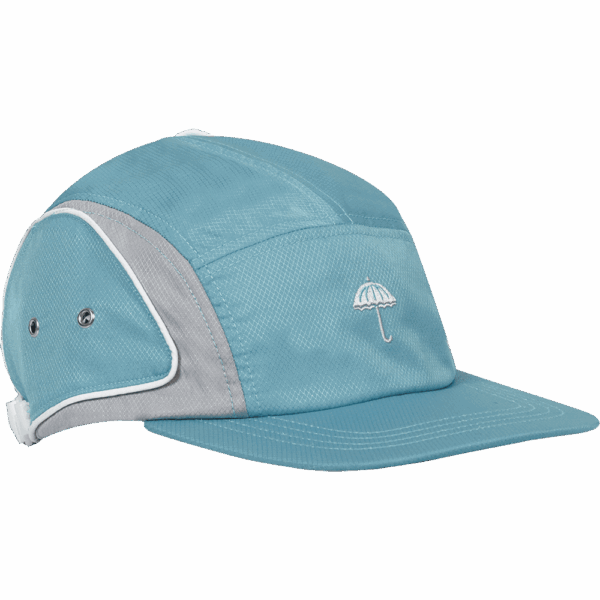hélas cap 5 panel compete (grey/blue)