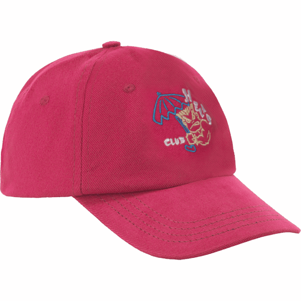 hélas cap 6 panel bad (fushia)