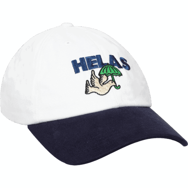 hélas cap 6 panel liberte (white/navy)