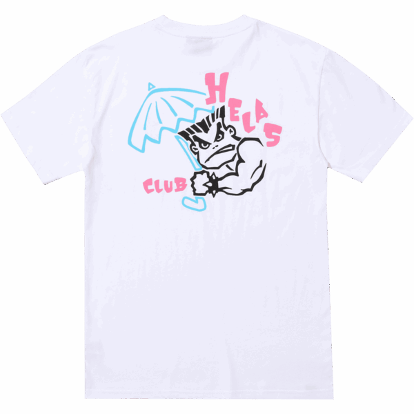 hélas tee shirt bad (white)