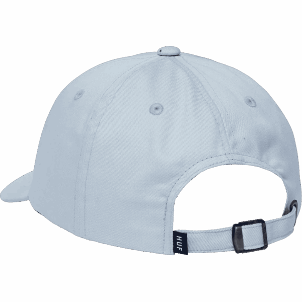 huf cap 6 panel curved visor set megablast (pool blue)