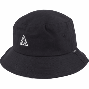 huf hat bucket bob set triple triangle (black)