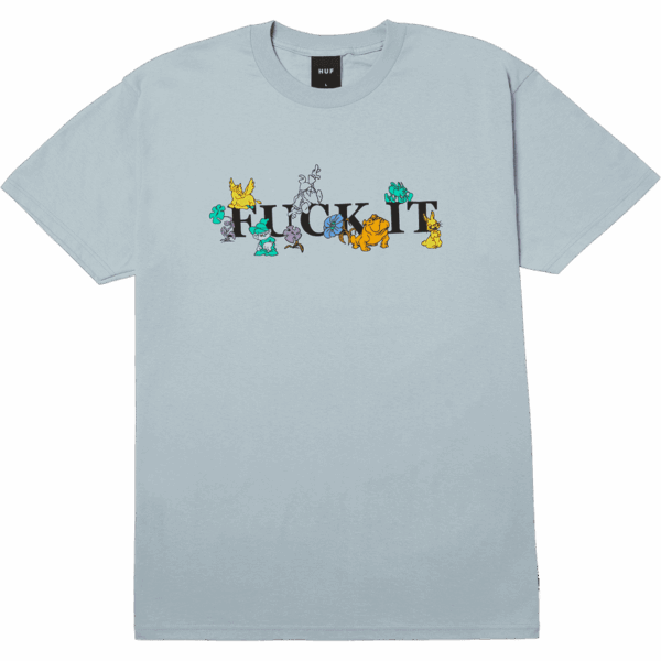 huf tee shirt trip (sky)