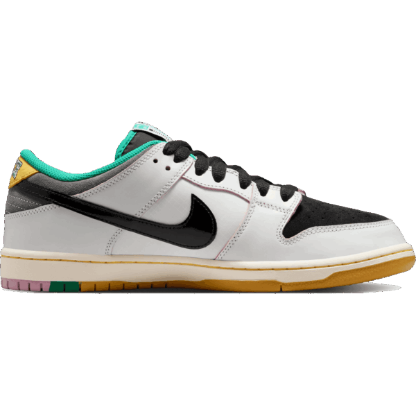 nike sb shoes dunk low pro qs csef white and black