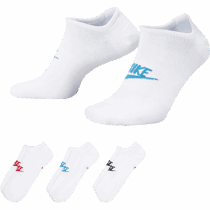 nike sb socks pack nsw everyday essential no show (multi)