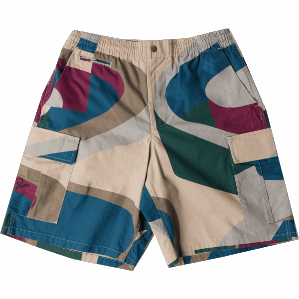 parra short the wall camo (sand)
