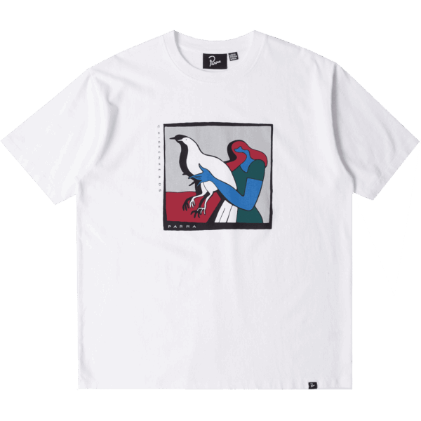 parra tee shirt look at it (white)
