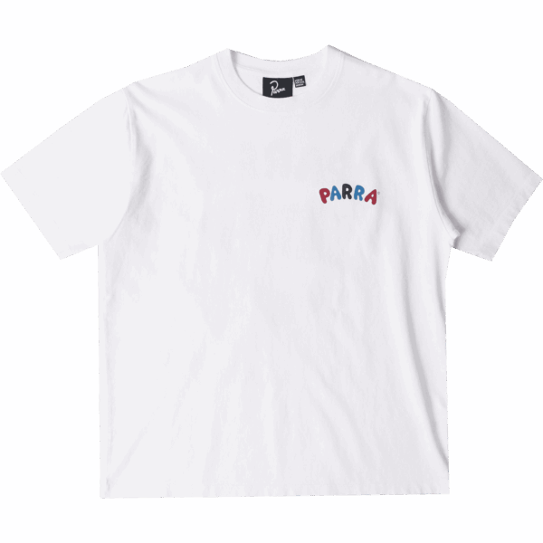 parra tee shirt this damn chair (white)