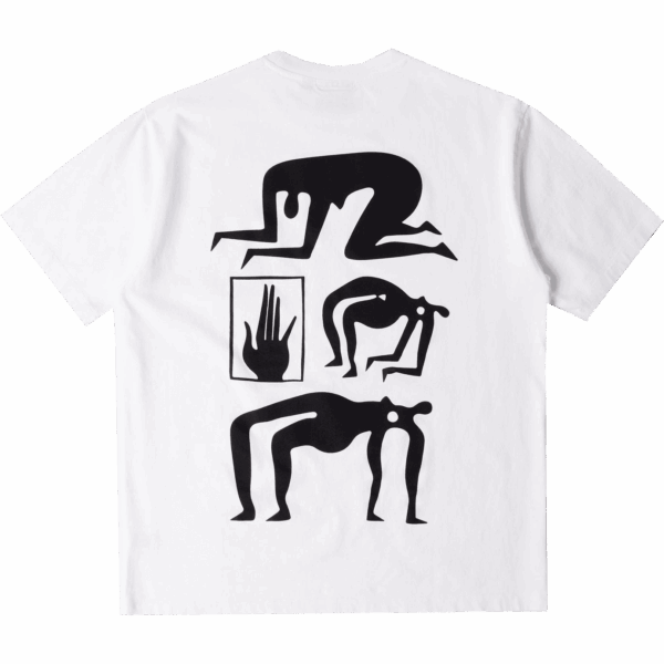 parra tee shirt yoga discounts (white)