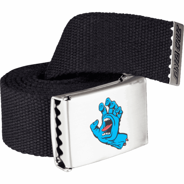 santa cruz belt screaming mini hand (black)