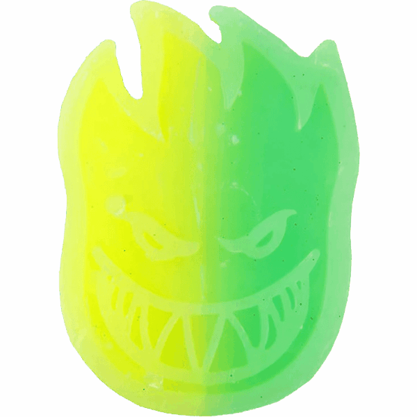 spitfire wax bighead swirl (yellow/green)