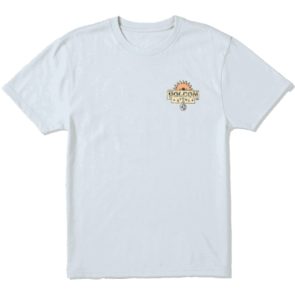 volcom tee shirt kids sure thing (ice blue)