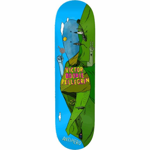antihero board true fit some legs victor doobie pellegrin 8.75
