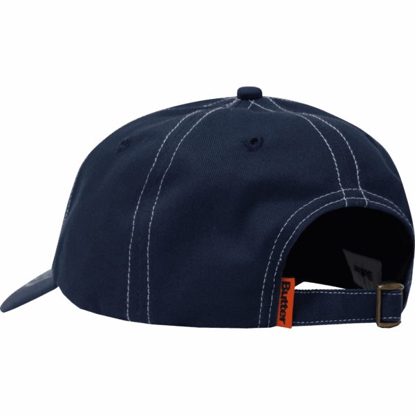 butter goods cap 6 panel rascal (navy)
