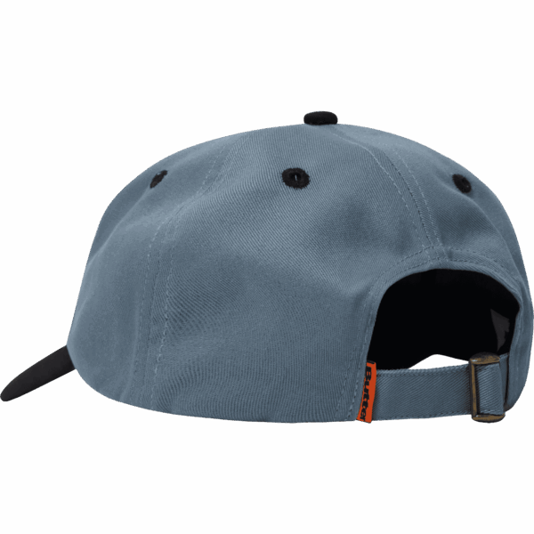 butter goods cap 6 panel turtle (ocean/black)