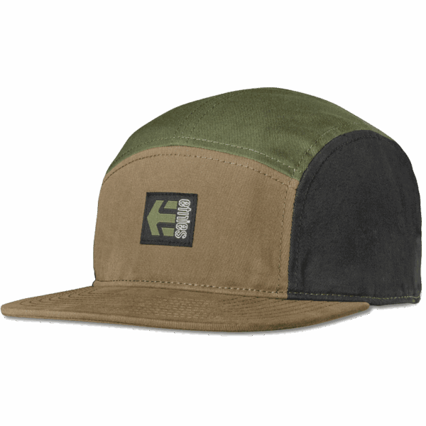 etnies cap 5 panel camp (black/green)