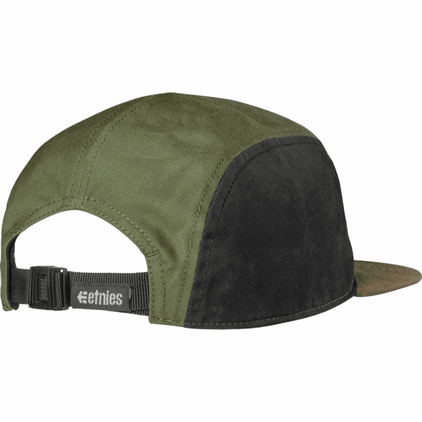 etnies cap 5 panel camp (black/green)