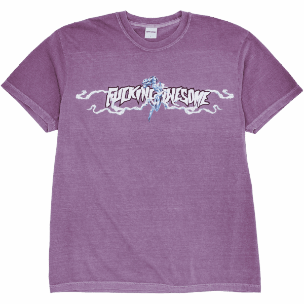 fucking awesome tee shirt baskin ribbons (violet)