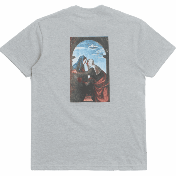 fucking awesome tee shirt believe (heather grey)