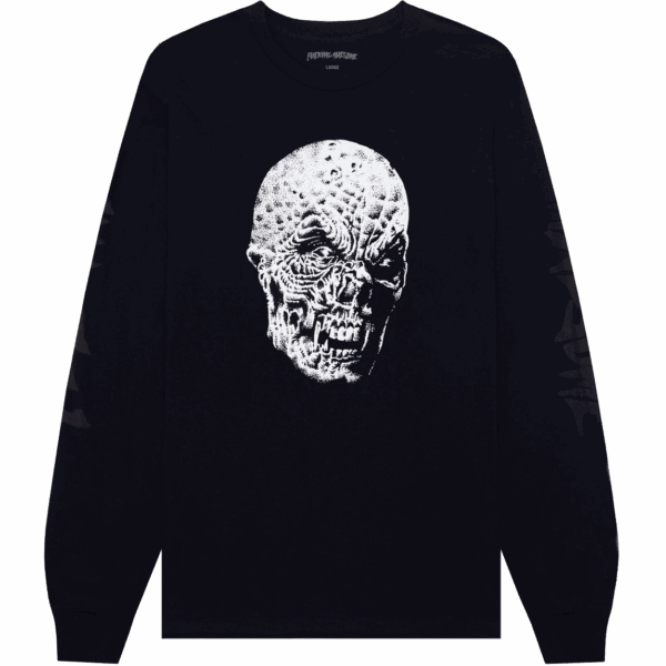 fucking awesome tee shirt long sleeves facer (black)