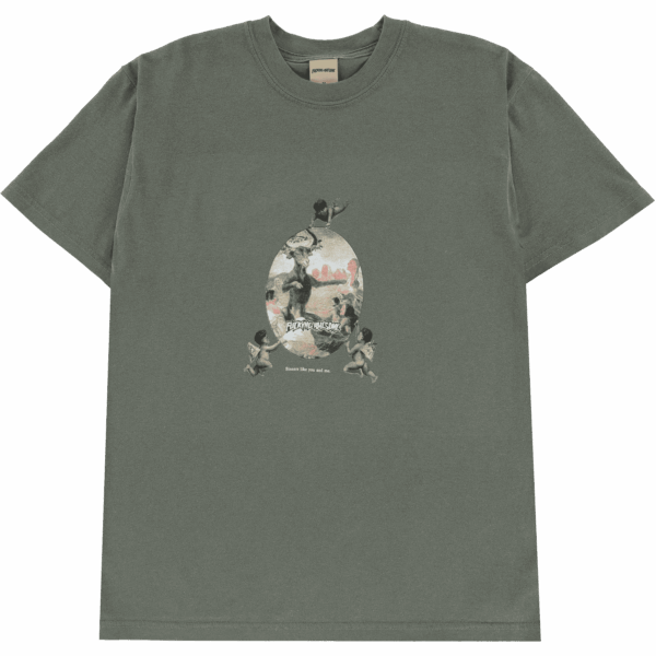 fucking awesome tee shirt sinners like you and me (moss)