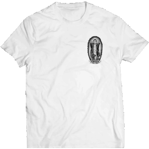 hard luck tee shirt lady g (white)