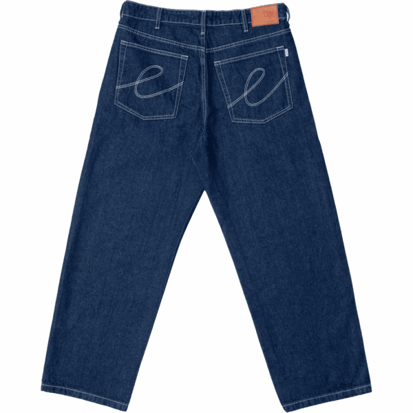 hoddle pants jeans ranger (indigo/white contrast stitch)