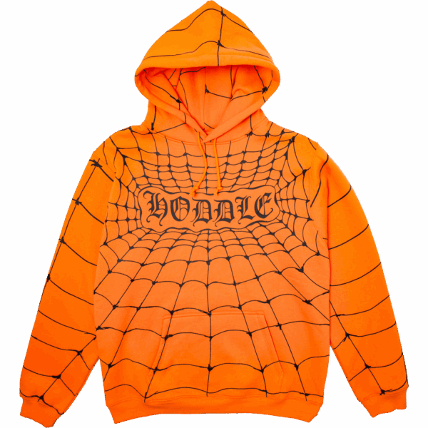 hoddle sweatshirt hood web (orange)