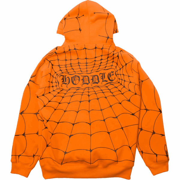 hoddle sweatshirt hood web (orange)