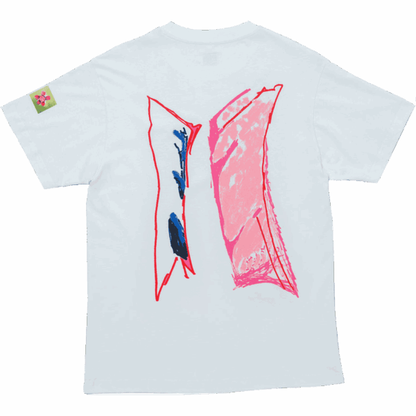 hoddle tee shirt apostles (white)