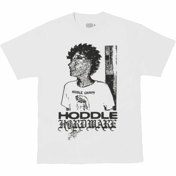hoddle tee shirt chaos (white/black)