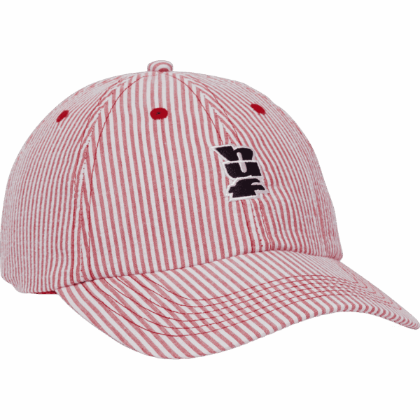 huf cap 6 panel seersucker megablast (red)