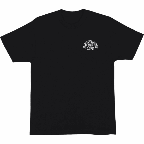 independent tee shirt truck head (black)