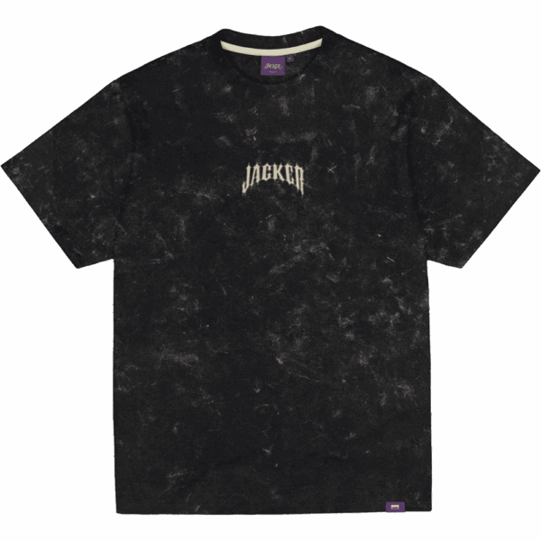 jacker tee shirt inferno (black washed)