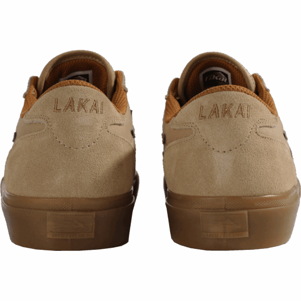 lakai shoes manchester (tan/gum/suede)