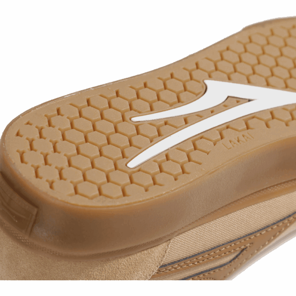 lakai shoes manchester (tan/gum/suede)