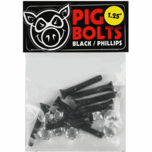 pig bolts (black) phillips 1 1/4 pig bolts (black) phillips 1 1/4