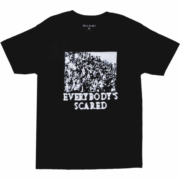 quasi tee shirt everybody (black)