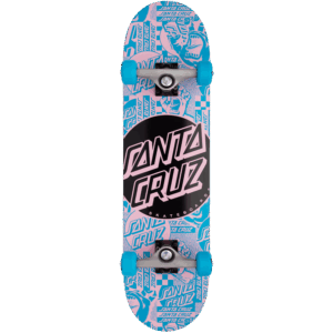 santa cruz skateboard complete flier dot full 8
