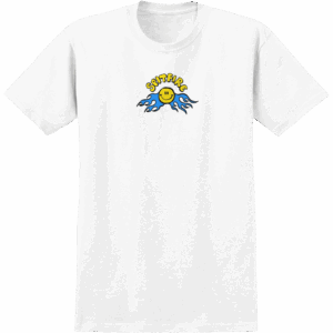 spitfire tee shirt happy (white)