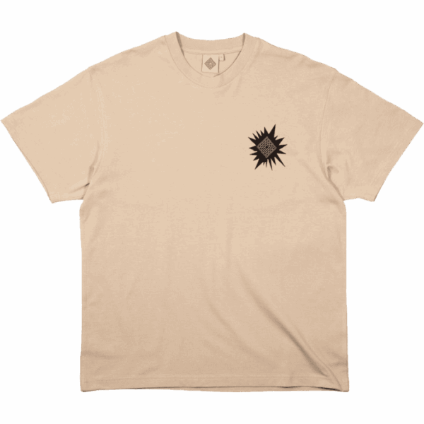 the national skate co tee shirt office politics (sand)